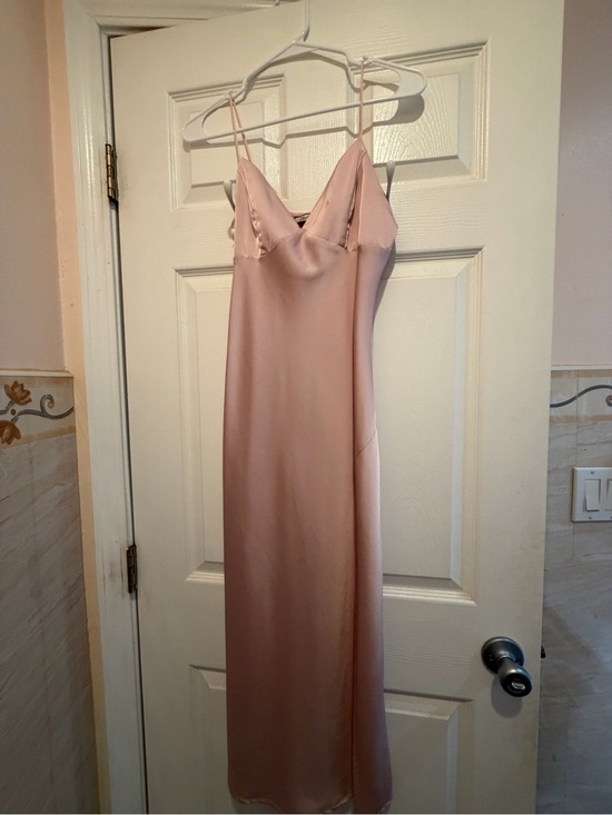 Dresses & Skirts - Blush Pink Slip Dress with Spaghetti Straps